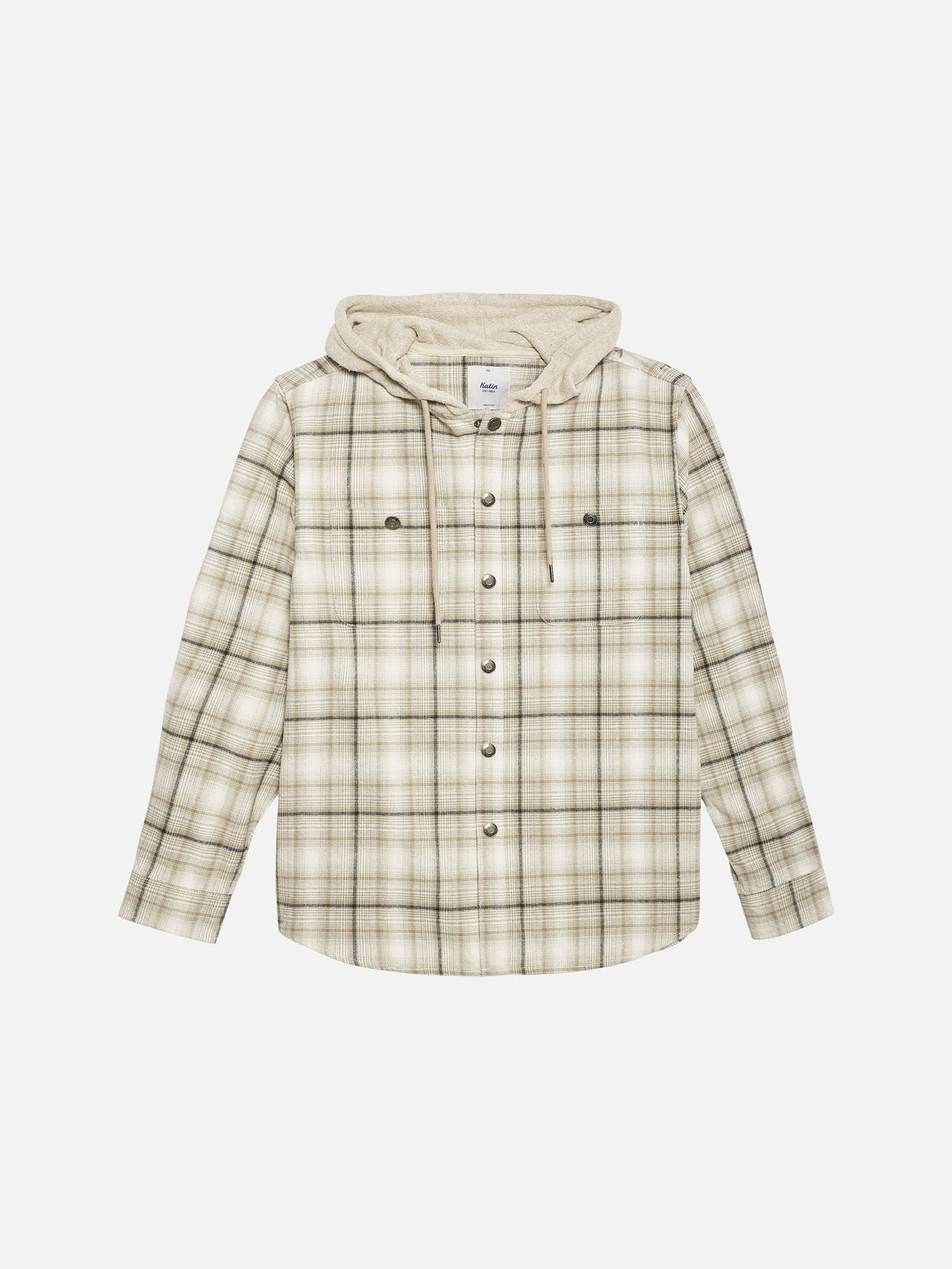 Colton Hooded Flannel