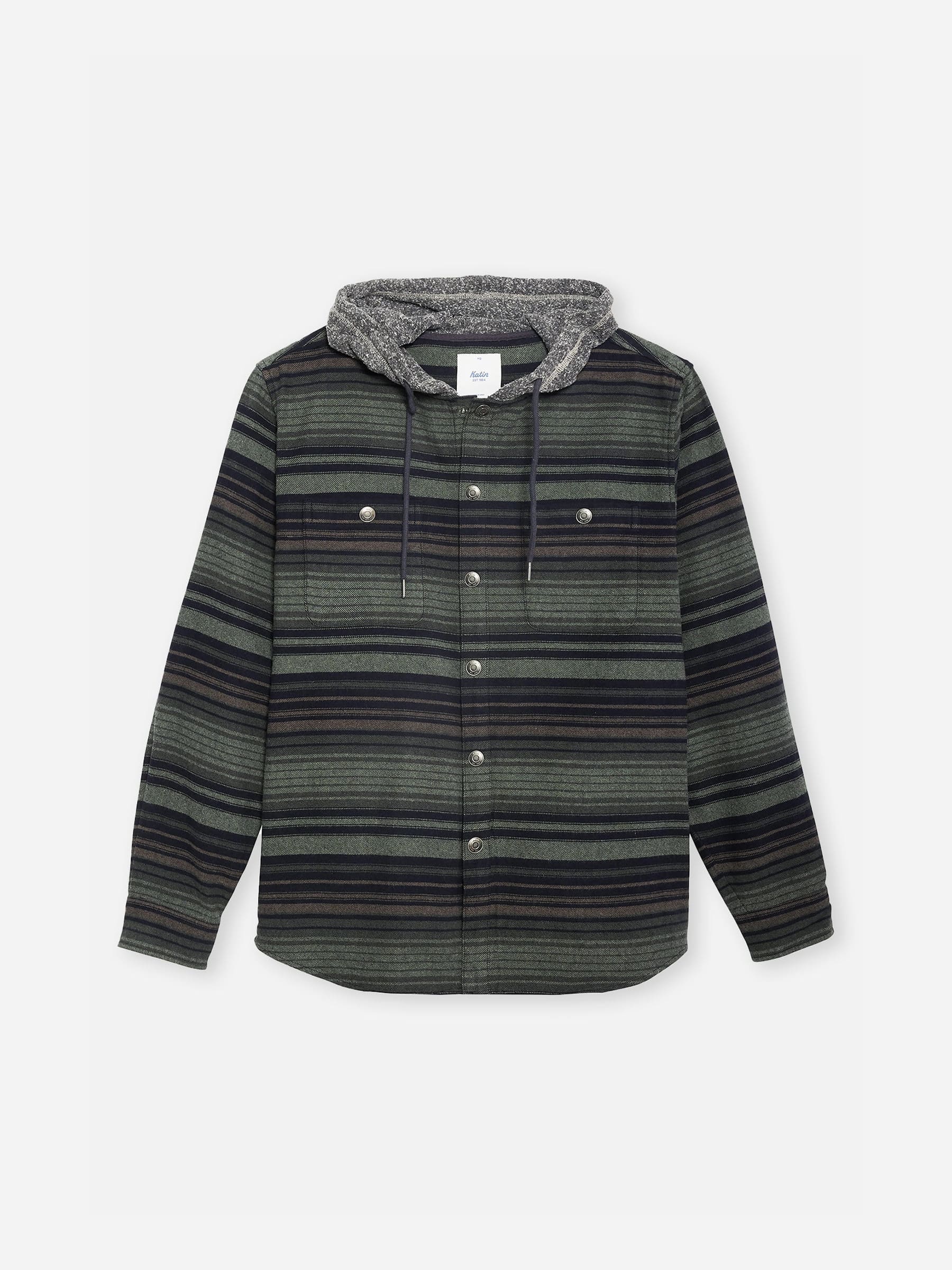Colton Hooded Flannel